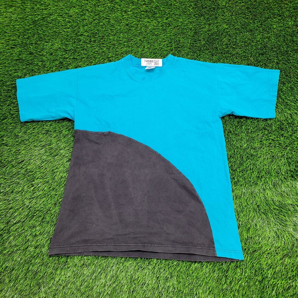 Vintage 90s Salem Shirt M/L 20x25 Black Blue